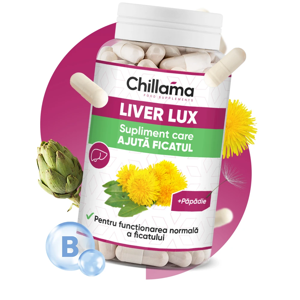 LiverLux conține ingrediente testate clinic cu beneficii dovedite pentru menținerea unui ficat sănătos: